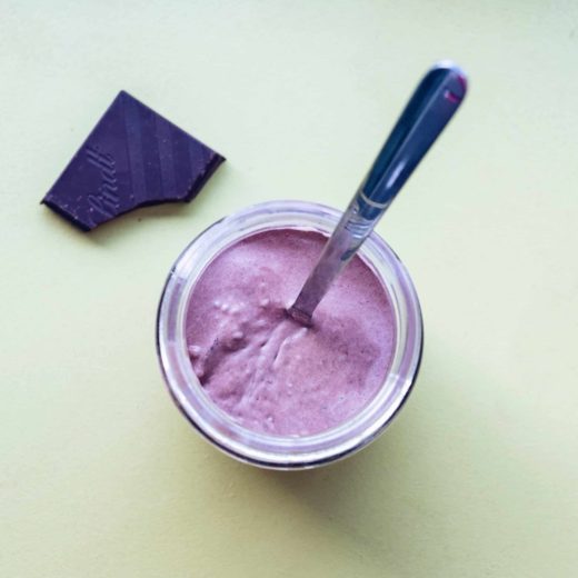 Pudding chia cacao céto