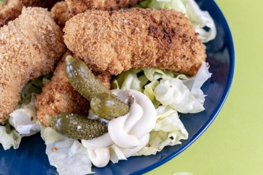 Nuggets de poulet cétogène et lowcarb