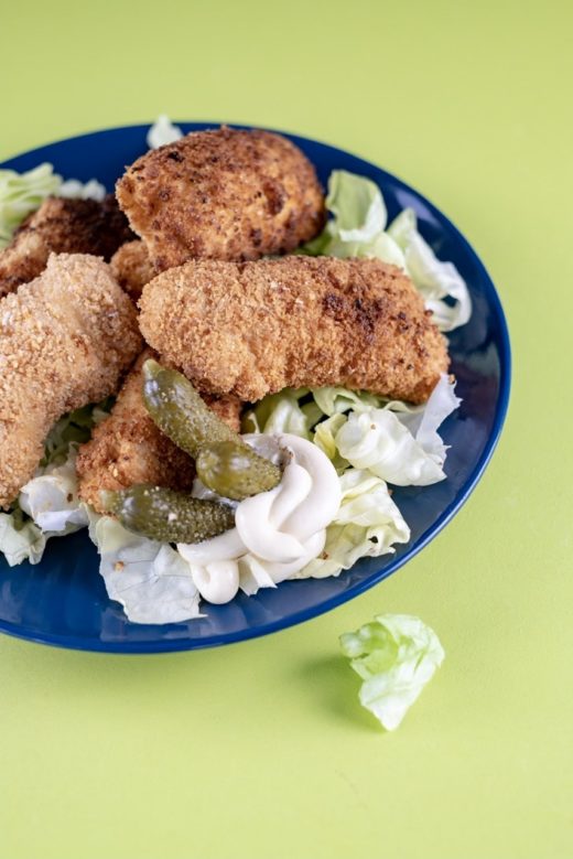 Nuggets de poulet cétogène et lowcarb