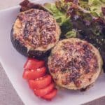 Courgettes farcies céto