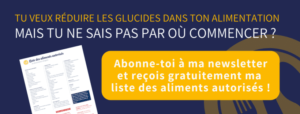 Abonnement Newsletter céto & lowcarb