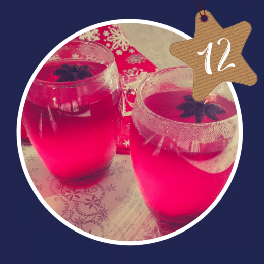 Jus de Canneberge épicé façon vin chaud