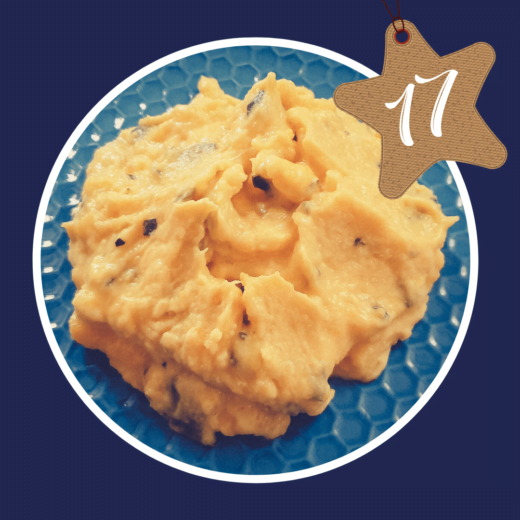 Purée butternut et courgettes