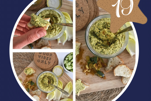 Tartinades de courgette