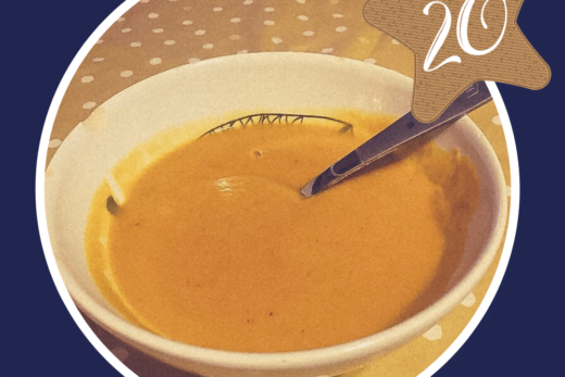 Soupe courges rôties