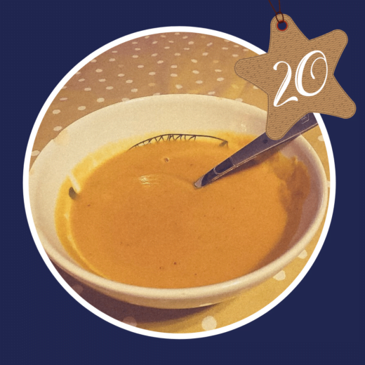 Soupe courges rôties