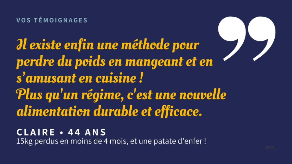 Témoignage Claire régime céto