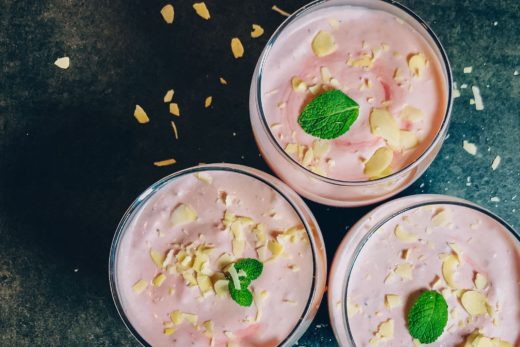 Mousse aux fraises cétogène sans sucre