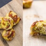 Mini quiche céto chèvre & courgette
